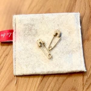 Cloudhunter Safety Pin Earrings
